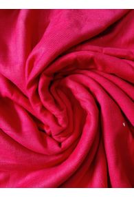 Red Bamboo Twill Cotton Fabric from India Yarn Dyed Azo-Free