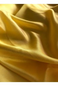 Handmade Sustainable Solid Gold Silk Fabric From Vietnam