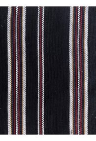 100% Cotton Navy Woven with Stripe Detail