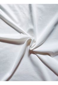 White Solid Fleece Fabric Anti-Pill 58" Wide By the Yard