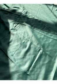 Fused Mint Satin 100% Polyester from Italy
