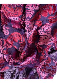 Floral Velvet Burnout 