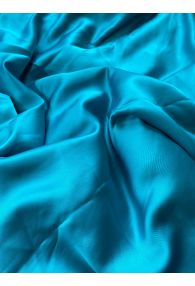 Blue Silk Satin