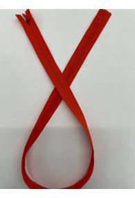 24" Invisible Zipper in Bitter Red, YKK 053