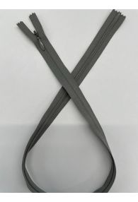 24" Invisible Zipper in Gray, YKK 384