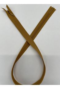 24" Invisible Zippers in Golden Brown, YKK 857