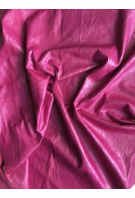 Hot Pink Leather Half Hide