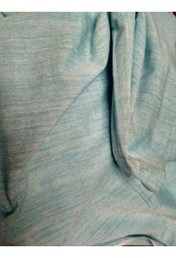 Light Blue Handwoven 100% Cotton Fabric from India