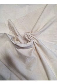 Handwoven cotton off white with natural colour