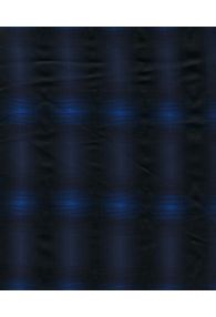 DRAPEY MIDNIGHT SHEEN PLAID JACQUARD