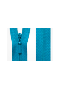 YKK Conceal Invisible Zipper 22" closed end turquoise blue