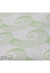 Light Green 100% Linen Plain Weave 