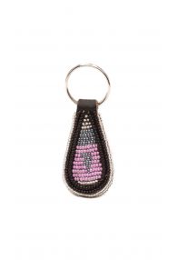Small Oval Key Chains Made by Women Artisans in Kenya
