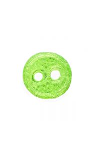 Green Recycled Plastic 2-Hole Button