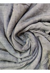 Grey Bamboo Twill Cotton Fabric from India Yarn Dyed Azo-Free