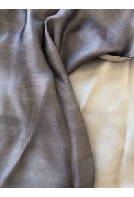 Handmade Sustainable Solid Grey Silk Fabric From Vietnam